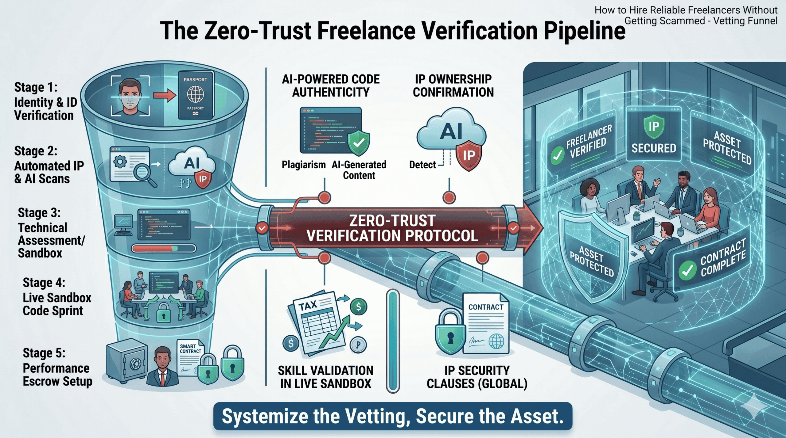 How to Hire Reliable Freelancers Without Getting Scammed