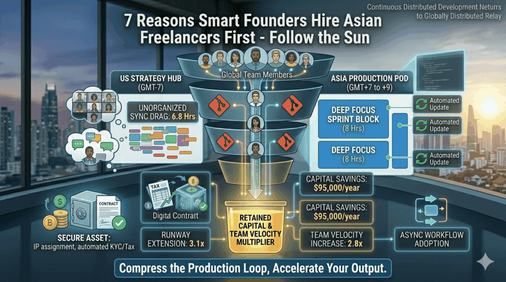 7 Reasons Smart Founders Hire Asian Freelancers First