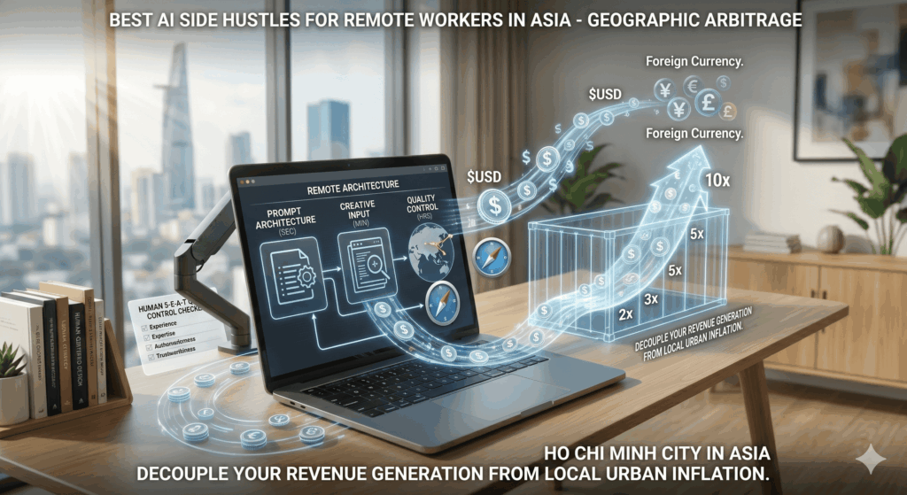 The Best AI Side Hustles for Remote Workers in Asia