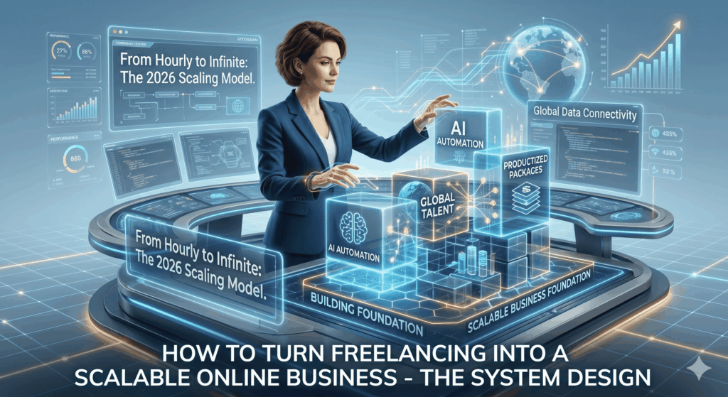 How to Turn Freelancing Into a Scalable Online Business