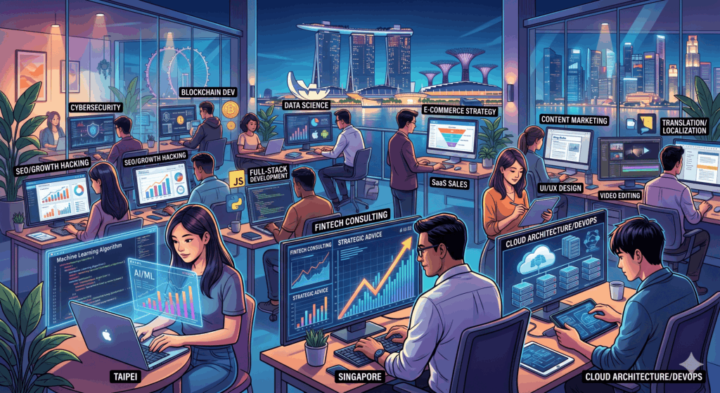 15 Highest-Paying Freelance Skills in Asia Right Now